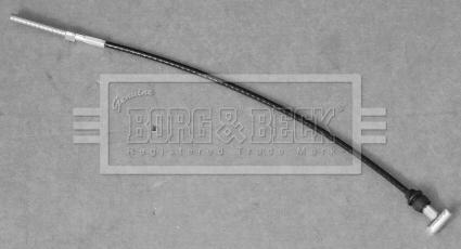 Borg & Beck BKB3604 - Трос, гальмівна система autocars.com.ua