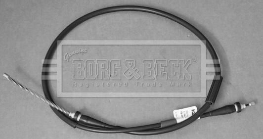 Borg & Beck BKB3672 - Трос, гальмівна система autocars.com.ua