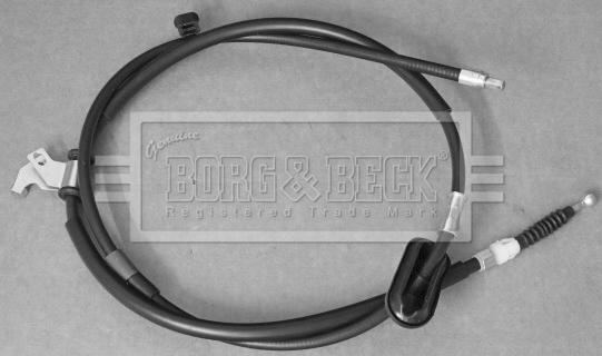 Borg & Beck BKB3708 - Трос, гальмівна система autocars.com.ua