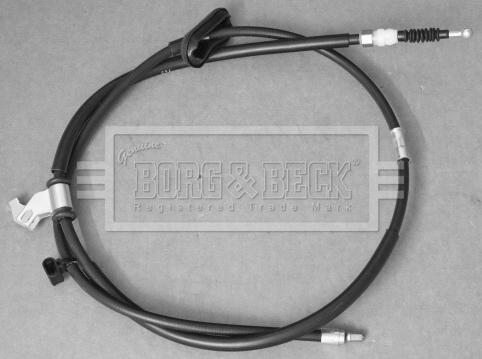 Borg & Beck BKB3709 - Трос, гальмівна система autocars.com.ua