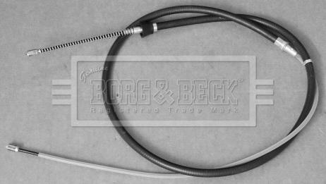 Borg & Beck BKB3712 - Тросик, cтояночный тормоз autodnr.net