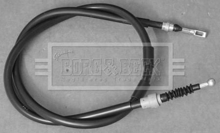 Borg & Beck BKB3713 - Тросик, cтояночный тормоз avtokuzovplus.com.ua