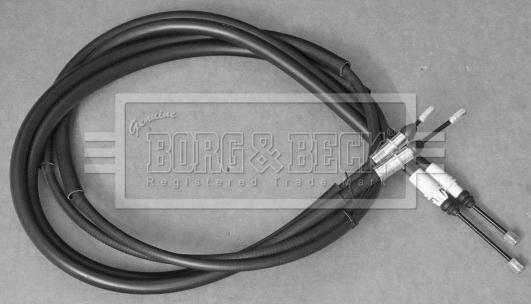 Borg & Beck BKB3714 - Трос, гальмівна система autocars.com.ua