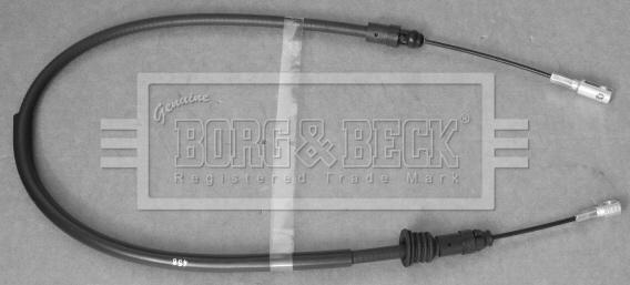 Borg & Beck BKB3737 - Тросик, cтояночный тормоз avtokuzovplus.com.ua