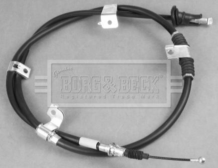 Borg & Beck BKB3747 - Трос, гальмівна система autocars.com.ua
