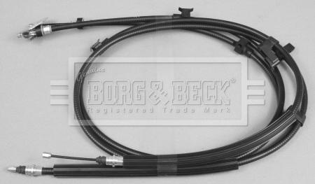 Borg & Beck BKB3764 - Тросик, cтояночный тормоз avtokuzovplus.com.ua