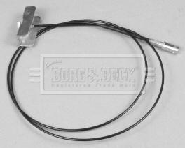 Borg & Beck BKB3776 - Тросик, cтояночный тормоз autodnr.net