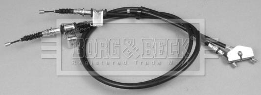Borg & Beck BKB3777 - Трос, гальмівна система autocars.com.ua