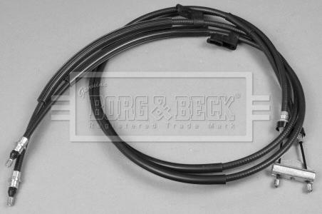 Borg & Beck BKB3783 - Тросик, cтояночный тормоз avtokuzovplus.com.ua