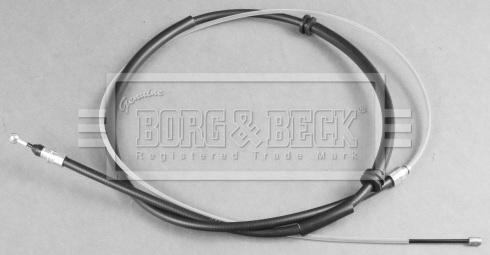 Borg & Beck BKB3792 - Трос, гальмівна система autocars.com.ua