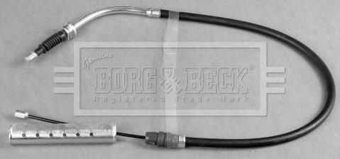 Borg & Beck BKB3803 - Трос, гальмівна система autocars.com.ua