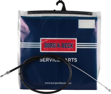 Borg & Beck BKB3807 - Тросик, cтояночный тормоз avtokuzovplus.com.ua