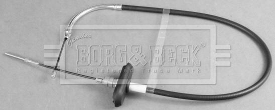 Borg & Beck BKB3812 - Трос, гальмівна система autocars.com.ua