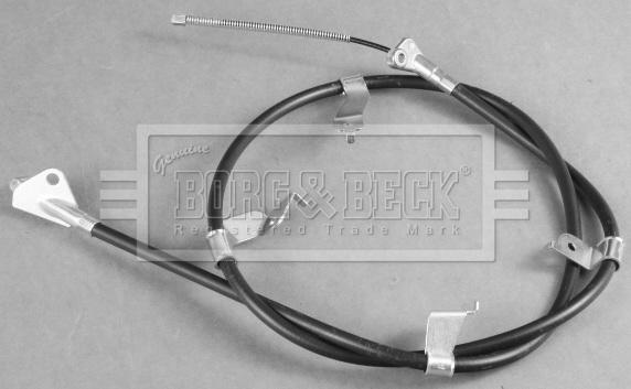 Borg & Beck BKB3818 - Трос, гальмівна система autocars.com.ua