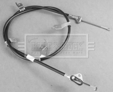 Borg & Beck BKB3819 - Трос, гальмівна система autocars.com.ua