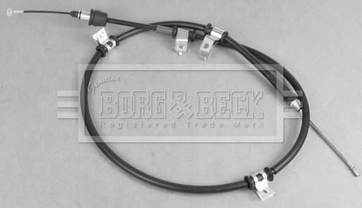 Borg & Beck BKB3825 - Тросик, cтояночный тормоз avtokuzovplus.com.ua