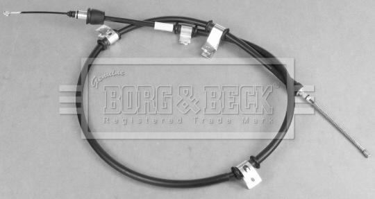 Borg & Beck BKB3826 - Трос, гальмівна система autocars.com.ua