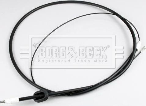 Borg & Beck BKB3834 - Тросик, cтояночный тормоз autodnr.net