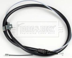 Borg & Beck BKB3835 - Тросик, cтояночный тормоз autodnr.net