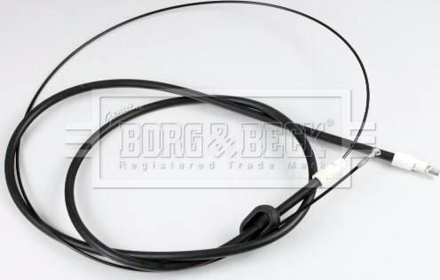 Borg & Beck BKB3837 - Тросик, cтояночный тормоз autodnr.net