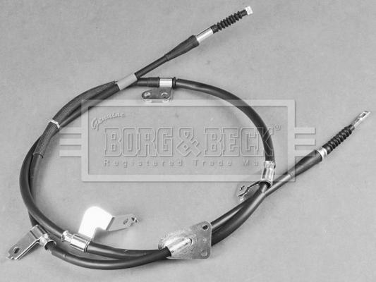 Borg & Beck BKB3847 - Тросик, cтояночный тормоз avtokuzovplus.com.ua