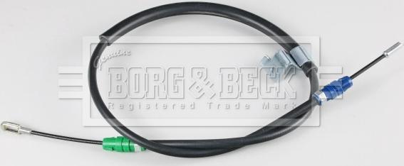 Borg & Beck BKB3857 - Трос, гальмівна система autocars.com.ua