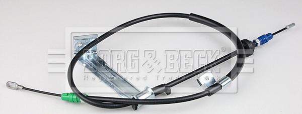 Borg & Beck BKB3893 - Трос, гальмівна система autocars.com.ua