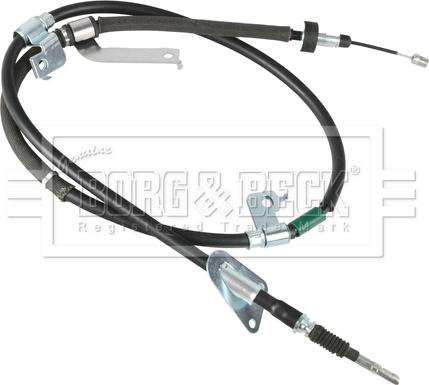 Borg & Beck BKB3950 - Трос, гальмівна система autocars.com.ua