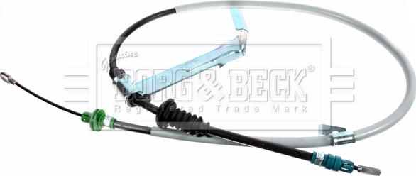 Borg & Beck BKB3977 - Трос, гальмівна система autocars.com.ua
