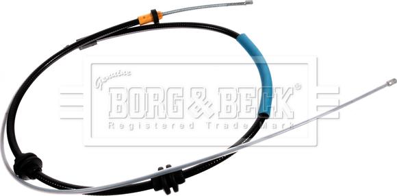 Borg & Beck BKB4000 - Трос, гальмівна система autocars.com.ua