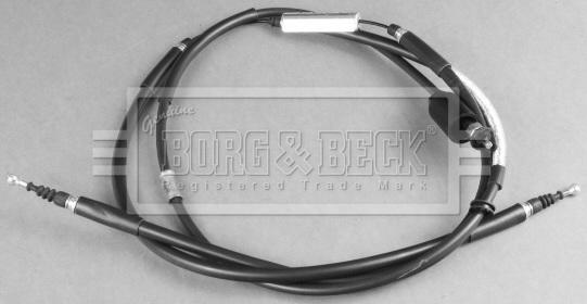 Borg & Beck BKB6010 - Трос, гальмівна система autocars.com.ua