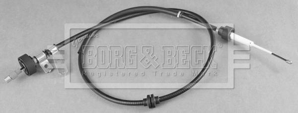 Borg & Beck BKB6023 - Тросик, cтояночный тормоз autodnr.net