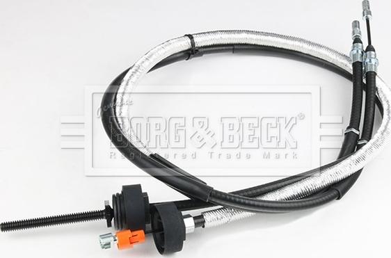 Borg & Beck BKB6025 - Тросик, cтояночный тормоз avtokuzovplus.com.ua