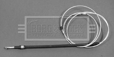 Borg & Beck BKC1000 - Трос, управління зчепленням autocars.com.ua
