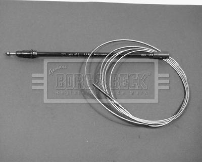 Borg & Beck BKC1043 - Трос, управління зчепленням autocars.com.ua