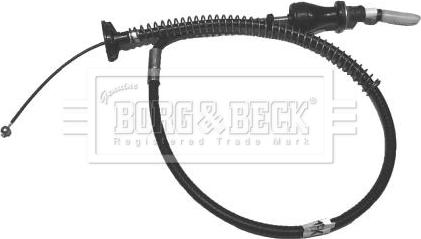 Borg & Beck BKC1160 - Трос, управління зчепленням autocars.com.ua