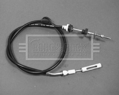 Borg & Beck BKC1235 - Трос, управління зчепленням autocars.com.ua