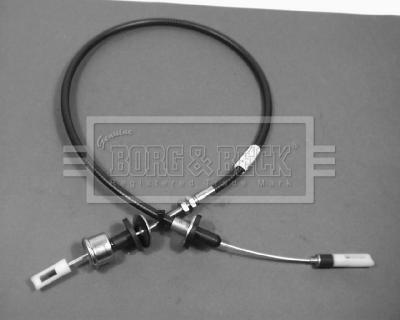 Borg & Beck BKC1240 - Трос, управління зчепленням autocars.com.ua