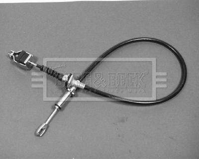 Borg & Beck BKC1274 - Трос, управління зчепленням autocars.com.ua