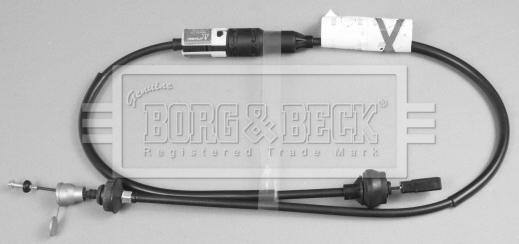 Borg & Beck BKC1426 - Трос, управление сцеплением avtokuzovplus.com.ua