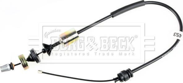 Borg & Beck BKC1453 - Трос, управління зчепленням autocars.com.ua