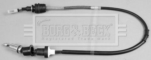 Borg & Beck BKC1457 - Трос, управління зчепленням autocars.com.ua