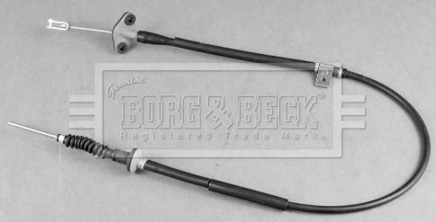 Borg & Beck BKC1501 - Трос, управління зчепленням autocars.com.ua