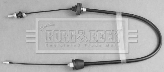 Borg & Beck BKC2066 - Трос, управління зчепленням autocars.com.ua