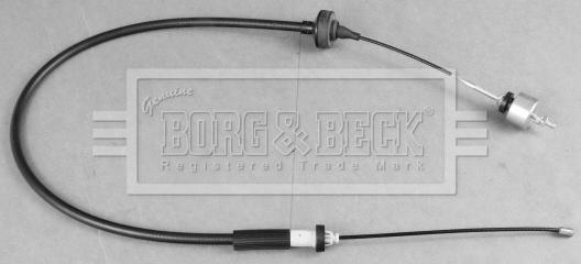 Borg & Beck BKC2069 - Трос, управління зчепленням autocars.com.ua