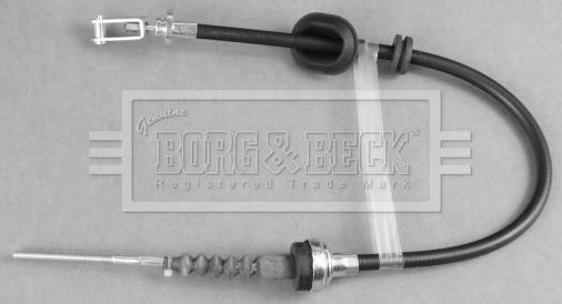 Borg & Beck BKC2076 - Трос, управління зчепленням autocars.com.ua