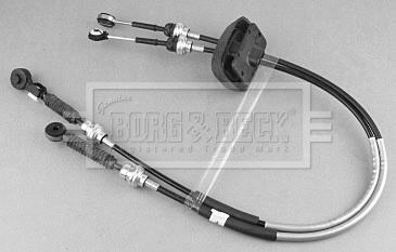 Borg & Beck BKG1004 - Трос, ступінчаста коробка передач autocars.com.ua