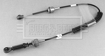 Borg & Beck BKG1024 - Трос, ступінчаста коробка передач autocars.com.ua
