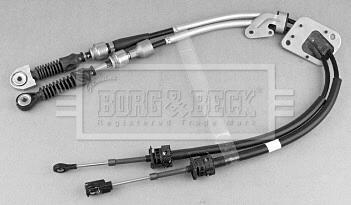 Borg & Beck BKG1036 - Трос, ступінчаста коробка передач autocars.com.ua