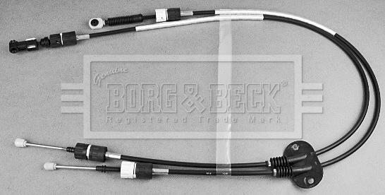 Borg & Beck BKG1048 - Трос, ступінчаста коробка передач autocars.com.ua